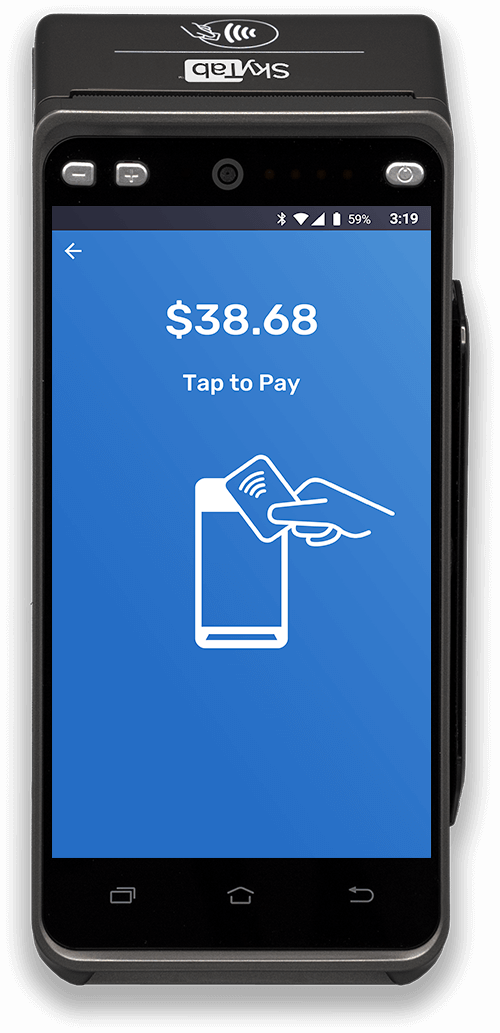SkyTab dispositivos para pago sin contacto